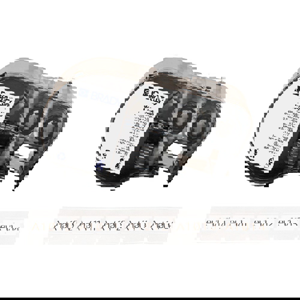 Labels, Ribbons & Tapes; Application: Label Printer Cartridge ; Type: Label Printer Cartridge ; Color Family: White ; Color: Black on White ; Number Of Labels Per Roll: 220 ; For Use With: BMP41; BMP51; BMP53; M511